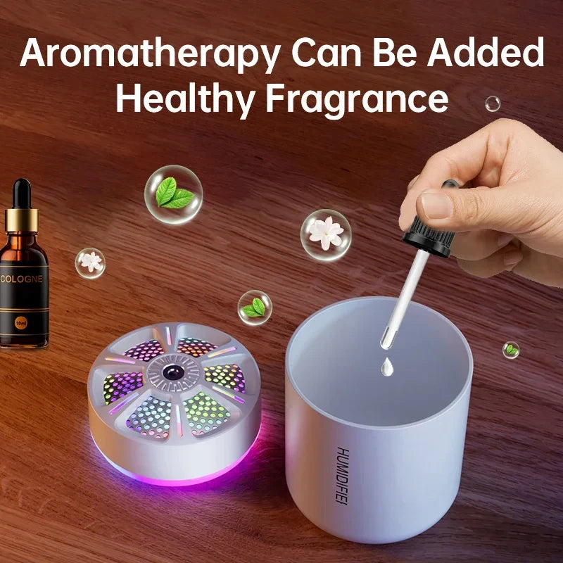 GlowMist 2-in-1 Mini Humidifier + Aroma Diffuser