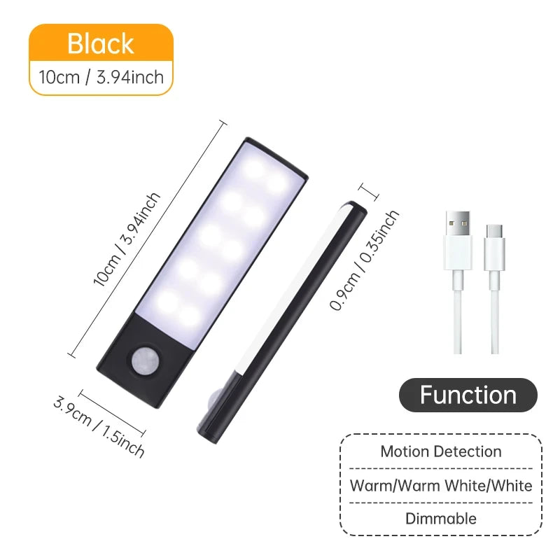 Wireless Motion Sensor Under Cabinet Light