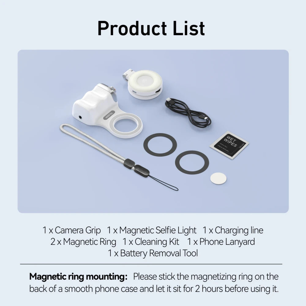 Magnetic Phone Camera Shoot Hand Grip