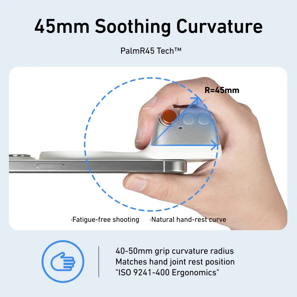 Magnetic Phone Camera Grip