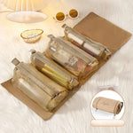 Detachable 4-in-1 Travel Cosmetic Bag